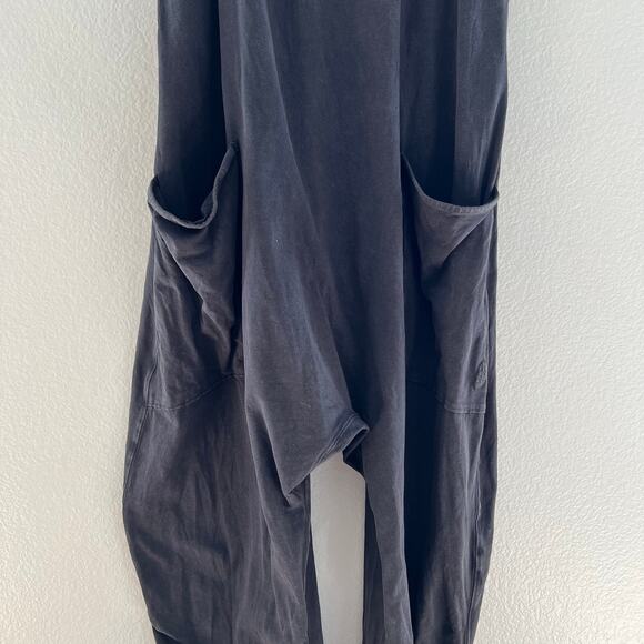 Free People Movement Hot Shot Onesie Washed Black Size Small - Picture 6 of 13